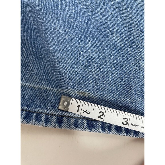 Carhartt Men’s Jeans 44X30, Blue Traditional Fit Denim, B180 STW, Logo - Picture 8 of 13